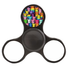 Cats Cat Cute Animal Rainbow Pattern Colorful Finger Spinner