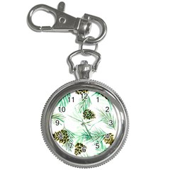 Watercolor Pattern Winter Key Chain Watches