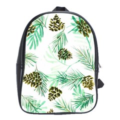 Watercolor Pattern Winter School Bag (large) by Jancukart