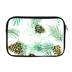 Watercolor Pattern Winter Apple Macbook Pro 17  Zipper Case