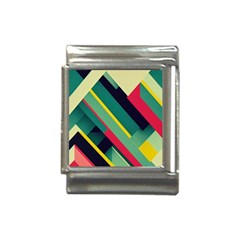 Pattern Abstract Geometric Design Italian Charm (13mm)