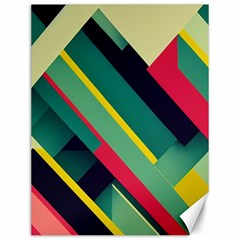 Pattern Abstract Geometric Design Canvas 12  X 16 