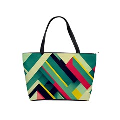 Pattern Abstract Geometric Design Classic Shoulder Handbag