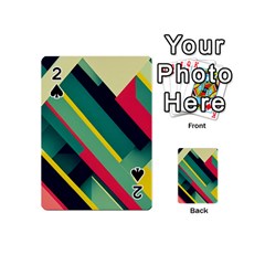 Pattern Abstract Geometric Design Playing Cards 54 Designs (mini)