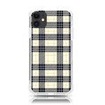 Gray And Yellow Plaids  iPhone 11 TPU UV Print Case Front