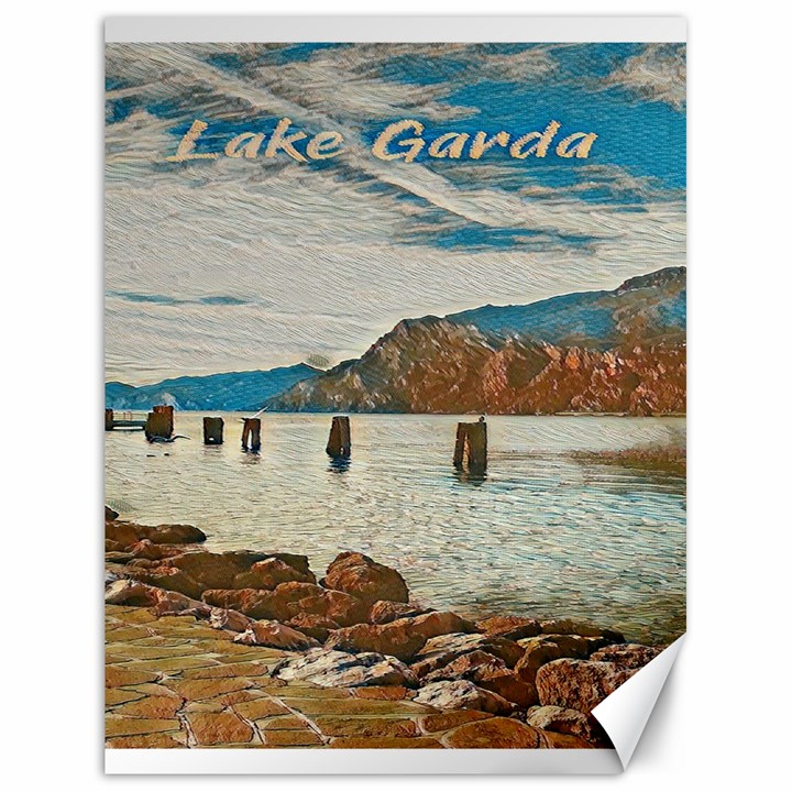 Lake Garda Canvas 18  x 24 