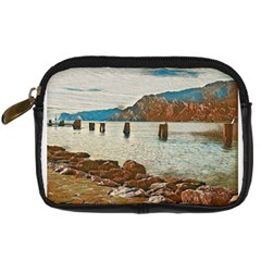 Lake Garda Digital Camera Leather Case by ConteMonfrey