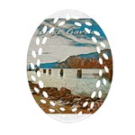 Lake Garda Ornament (Oval Filigree) Front