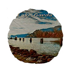 Lake Garda Standard 15  Premium Round Cushions by ConteMonfrey