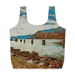 Lake Garda Full Print Recycle Bag (l) by ConteMonfrey