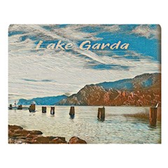 Lake Garda One Side Premium Plush Fleece Blanket (extra Small) by ConteMonfrey