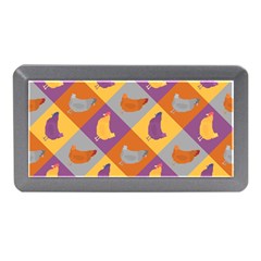 Chickens Pixel Pattern - Version 1b Memory Card Reader (mini) by wagnerps