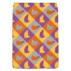 Chickens Pixel Pattern - Version 1b Removable Flap Cover (s) by wagnerps