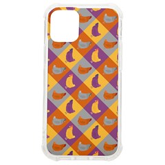 Chickens Pixel Pattern - Version 1b Iphone 12 Mini Tpu Uv Print Case	