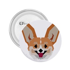 Cardigan Corgi face 2.25  Buttons