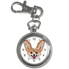 Cardigan Corgi face Key Chain Watches