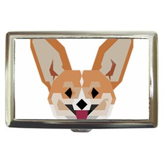 Cardigan Corgi face Cigarette Money Case