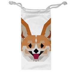 Cardigan Corgi face Jewelry Bag