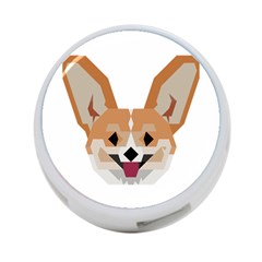 Cardigan Corgi Face 4-port Usb Hub (two Sides)