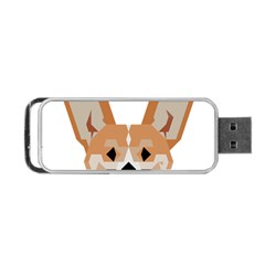 Cardigan Corgi face Portable USB Flash (One Side)