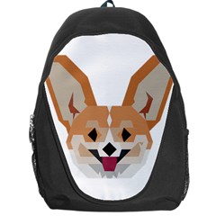 Cardigan Corgi face Backpack Bag