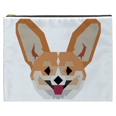 Cardigan Corgi face Cosmetic Bag (XXXL)