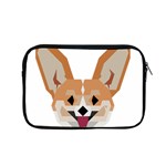 Cardigan Corgi face Apple MacBook Pro 15  Zipper Case Front