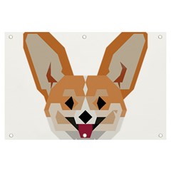 Cardigan Corgi face Banner and Sign 6  x 4 