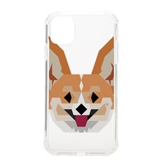 Cardigan Corgi face iPhone 11 TPU UV Print Case