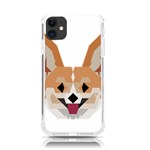 Cardigan Corgi face iPhone 11 TPU UV Print Case Front