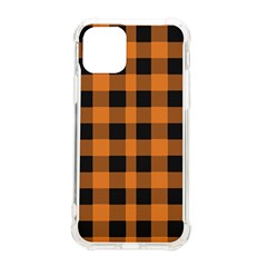 Orange Plaids Halloween Checkers Iphone 11 Pro 5 8 Inch Tpu Uv Print Case by ConteMonfrey