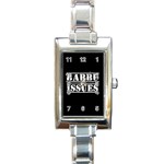 Babbu Issues - Italian daddy issues Rectangle Italian Charm Watch Front