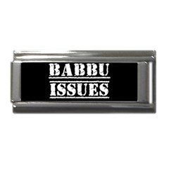 Babbu Issues - Italian Daddy Issues Superlink Italian Charm (9mm) by ConteMonfrey