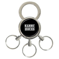 Babbu Issues - Italian Daddy Issues 3-ring Key Chain by ConteMonfrey