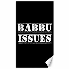 Babbu Issues - Italian Daddy Issues Canvas 40  X 72  by ConteMonfrey