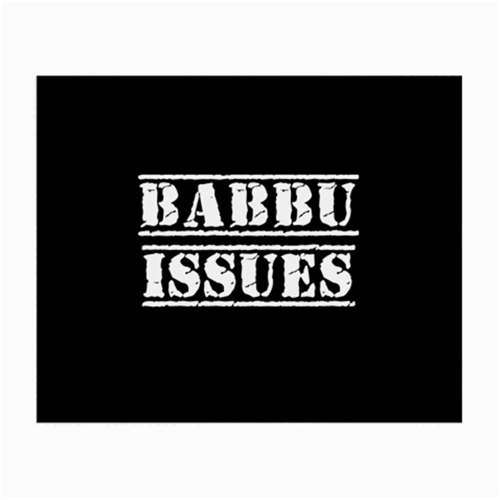 Babbu Issues - Italian daddy issues Small Glasses Cloth (2 Sides)