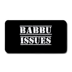 Babbu Issues - Italian Daddy Issues Medium Bar Mat by ConteMonfrey