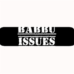 Babbu Issues - Italian Daddy Issues Large Bar Mat by ConteMonfrey