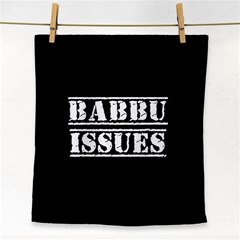 Babbu Issues - Italian Daddy Issues Face Towel by ConteMonfrey