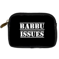 Babbu Issues - Italian Daddy Issues Digital Camera Leather Case by ConteMonfrey