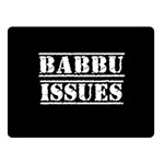 Babbu Issues - Italian daddy issues One Side Fleece Blanket (Small) 50 x40  Blanket Front