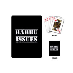 Babbu Issues - Italian Daddy Issues Playing Cards Single Design (mini)