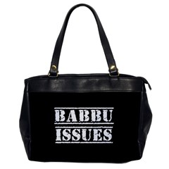 Babbu Issues - Italian Daddy Issues Oversize Office Handbag by ConteMonfrey