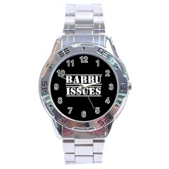 Babbu Issues - Italian Daddy Issues Stainless Steel Analogue Watch by ConteMonfrey