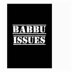 Babbu Issues - Italian Daddy Issues Small Garden Flag (two Sides) by ConteMonfrey