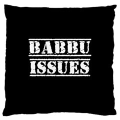 Babbu Issues - Italian Daddy Issues Large Cushion Case (one Side) by ConteMonfrey