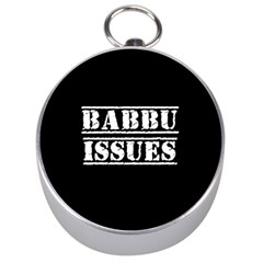 Babbu Issues - Italian Daddy Issues Silver Compasses by ConteMonfrey