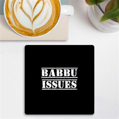 Babbu Issues - Italian Daddy Issues Uv Print Square Tile Coaster  by ConteMonfrey