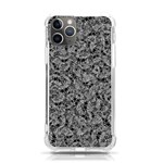 Weird Monster Reptile Drawing Motif Pattern iPhone 11 Pro 5.8 Inch TPU UV Print Case Front