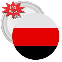 Erzya Flag 3  Buttons (100 Pack) 